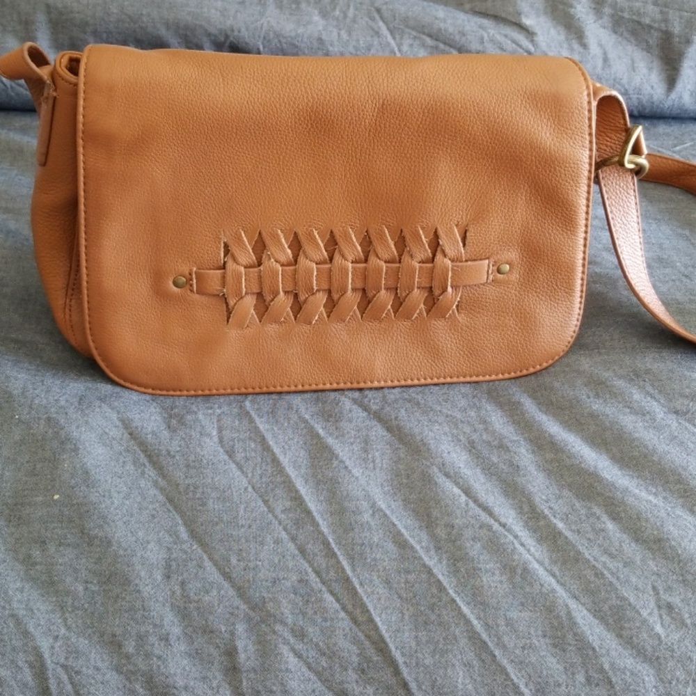Tan Lucky Brand purse